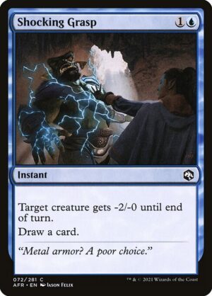 Shocking Grasp<br /><span class="collector-number">Collector No. 72</span>