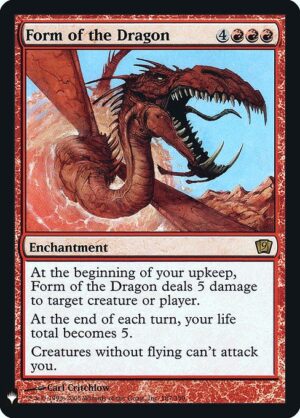 Form of the Dragon - Foil<br /><span class="collector-number">Collector No. 9ED-187</span>