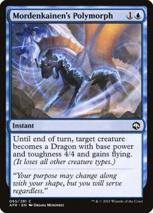 Mordenkainen's Polymorph<br /><span class="collector-number">Collector No. 65</span>