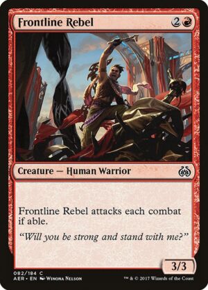 Frontline Rebel<br /><span class="collector-number">Collector No. 82</span>