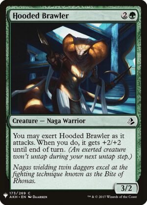 Hooded Brawler<br /><span class="collector-number">Collector No. AKH-173</span>