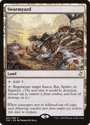 Swarmyard<br /><span class="collector-number">Collector No. 284</span>
