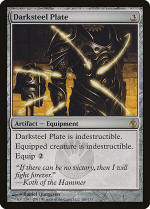 Darksteel Plate<br /><span class="collector-number">Collector No. 104</span>
