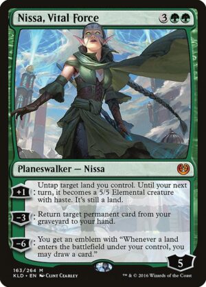 Nissa, Vital Force<br /><span class="collector-number">Collector No. 163</span>