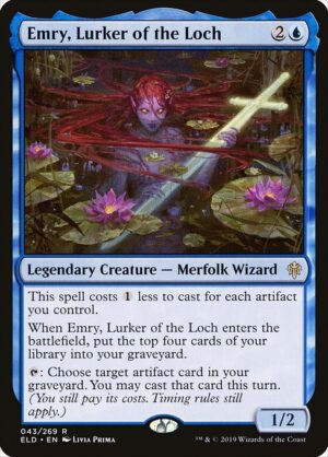Emry, Lurker of the Loch<br /><span class="collector-number">Collector No. 43</span>