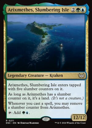 Arixmethes, Slumbering Isle<br /><span class="collector-number">Collector No. 211</span>