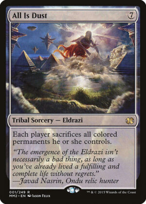 All Is Dust<br /><span class="collector-number">Collector No. 1</span>