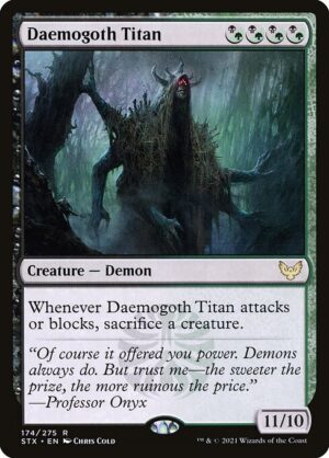 Daemogoth Titan - Foil<br /><span class="collector-number">Collector No. 174</span>