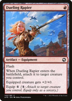 Dueling Rapier<br /><span class="collector-number">Collector No. 140</span>