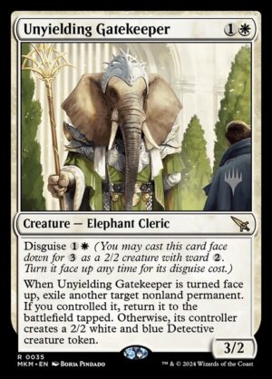Unyielding Gatekeeper<br /><span class="collector-number">Collector No. 35p</span>