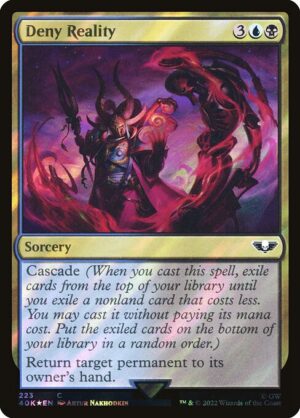 Deny Reality Surge - Foil<br /><span class="collector-number">Collector No. 223★</span>