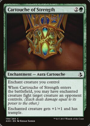 Cartouche of Strength<br /><span class="collector-number">Collector No. 158</span>