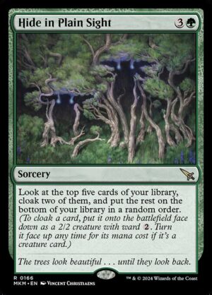 Hide in Plain Sight<br /><span class="collector-number">Collector No. 166</span>