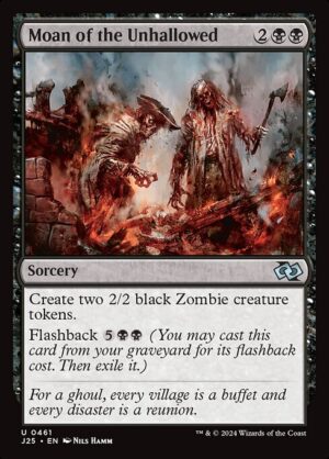 Moan of the Unhallowed<br /><span class="collector-number">Collector No. 461</span>