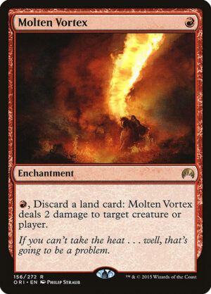 Molten Vortex<br /><span class="collector-number">Collector No. 156</span>