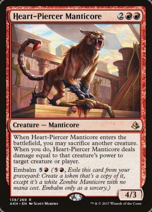 Heart-Piercer Manticore - Foil<br /><span class="collector-number">Collector No. 138</span>