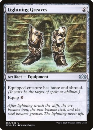 Lightning Greaves - Foil<br /><span class="collector-number">Collector No. 267</span>