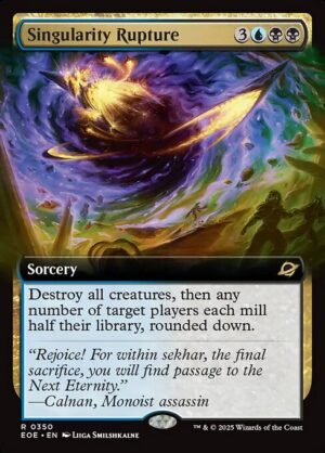 Singularity Rupture - Foil<br /><span class="collector-number">Collector No. 350</span>