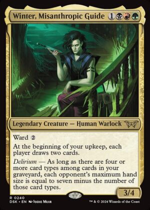 Winter, Misanthropic Guide - Foil<br /><span class="collector-number">Collector No. 240</span>