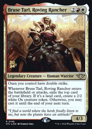 Bruse Tarl, Roving Rancher - Foil<br /><span class="collector-number">Collector No. 198s</span>