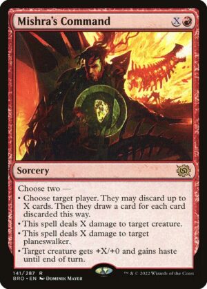 Mishra's Command - Foil<br /><span class="collector-number">Collector No. 141</span>