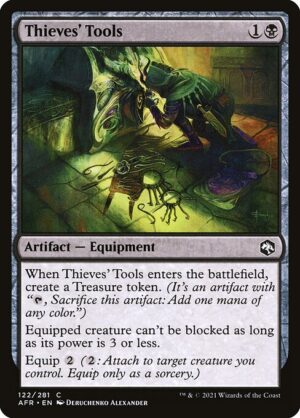Thieves' Tools<br /><span class="collector-number">Collector No. 122</span>