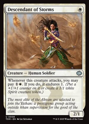 Descendant of Storms - Foil<br /><span class="collector-number">Collector No. 8</span>