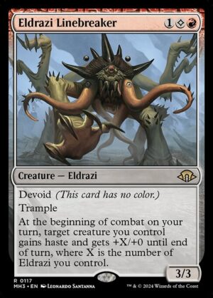Eldrazi Linebreaker<br /><span class="collector-number">Collector No. 117</span>