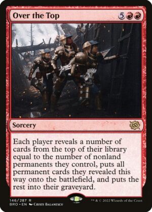 Over the Top - Foil<br /><span class="collector-number">Collector No. 146</span>