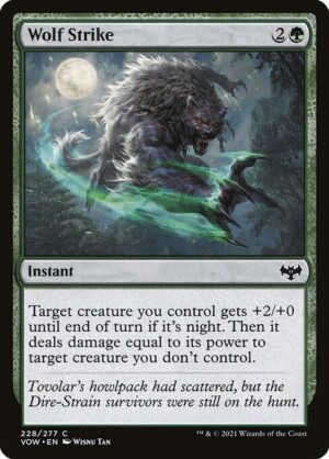 Wolf Strike<br /><span class="collector-number">Collector No. 228</span>