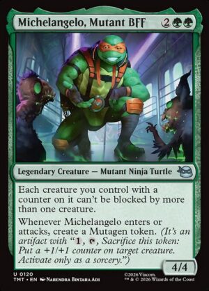 Michelangelo, Mutant BFF<br /><span class="collector-number">Collector No. 120</span>