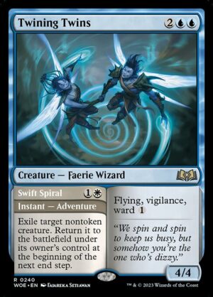 Twining Twins // Swift Spiral - Foil<br /><span class="collector-number">Collector No. 240</span>
