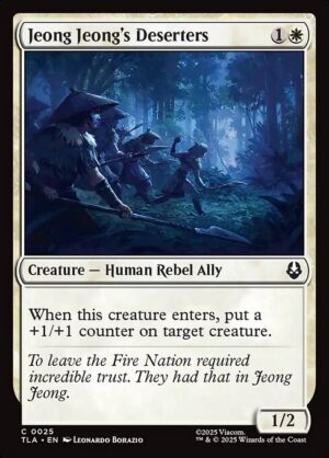 Jeong Jeong's Deserters - Foil<br /><span class="collector-number">Collector No. 25</span>