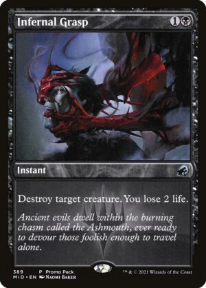 Infernal Grasp - Foil<br /><span class="collector-number">Collector No. 389</span>