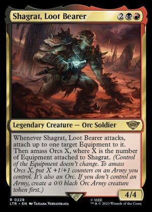 Shagrat, Loot Bearer - Foil<br /><span class="collector-number">Collector No. 228</span>