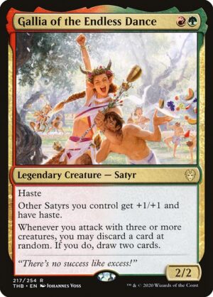 Gallia of the Endless Dance - Foil<br /><span class="collector-number">Collector No. 217</span>
