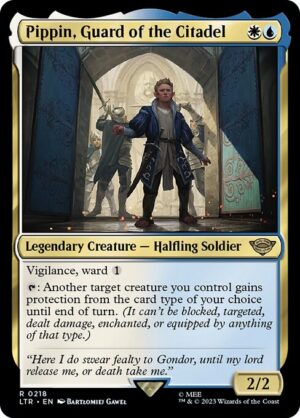 Pippin, Guard of the Citadel - Foil<br /><span class="collector-number">Collector No. 218</span>