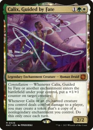 Calix, Guided by Fate - Foil<br /><span class="collector-number">Collector No. 26</span>
