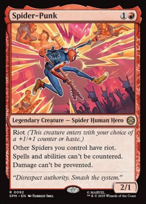 Spider-Punk - Foil<br /><span class="collector-number">Collector No. 92</span>