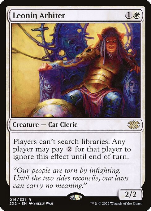 Leonin Arbiter - Foil<br /><span class="collector-number">Collector No. 16</span>