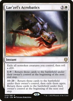 Lae'zel's Acrobatics - Foil<br /><span class="collector-number">Collector No. 30</span>