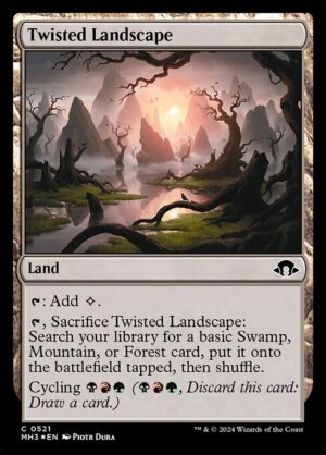 Twisted Landscape - Foil<br /><span class="collector-number">Collector No. 521</span>