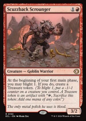 Scuzzback Scrounger<br /><span class="collector-number">Collector No. 153</span>