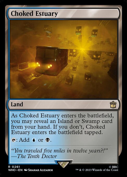 Choked Estuary - Foil<br /><span class="collector-number">Collector No. 261</span>