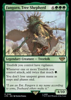 Fangorn, Tree Shepherd - Foil<br /><span class="collector-number">Collector No. 166</span>