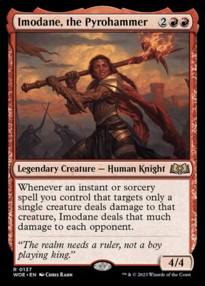 Imodane, the Pyrohammer - Foil<br /><span class="collector-number">Collector No. 137</span>