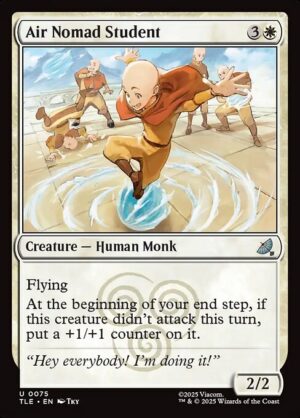 Air Nomad Student - Foil<br /><span class="collector-number">Collector No. 75</span>
