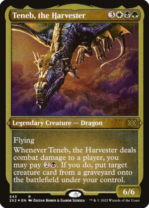 Teneb, the Harvester - Etched<br /><span class="collector-number">Collector No. 543</span>