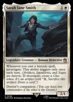 Sarah Jane Smith - Foil<br /><span class="collector-number">Collector No. 6</span>