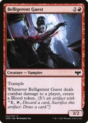 Belligerent Guest<br /><span class="collector-number">Collector No. 144</span>
